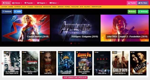 13 Situs Nonton Film Layarkaca21, Lk21 Xxi Sub Indonesia