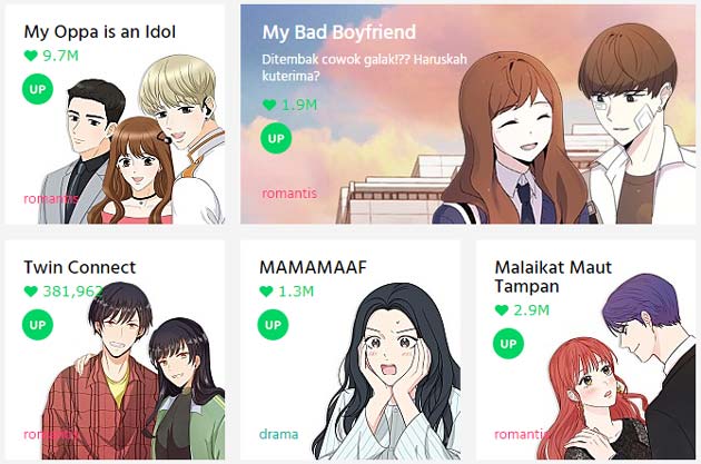 Webtoon Indo Malaikat Maut Tampan