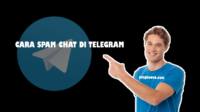 cara spam chat di telegram