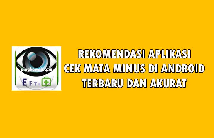 aplikasi cek mata minus