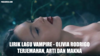 lirik lagu vampir olivia rodrigo